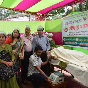 স্বেচ্ছায় রক্তদান কর্মসূচির খন্ডচিত্র