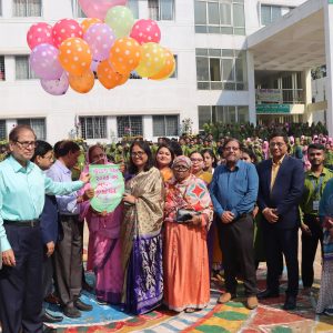 স্টুডেন্ট উইকস-২০২৪ এর শুভ উদ্বোধন করছেন নির্বাহী পরিচালক, টিএমএসএস ও চেয়ারম্যান, টিএমএসএস নার্সিং কলেজ, বগুড়া মহোদয়